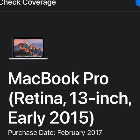 2015 MacBook Pro Retina 13”